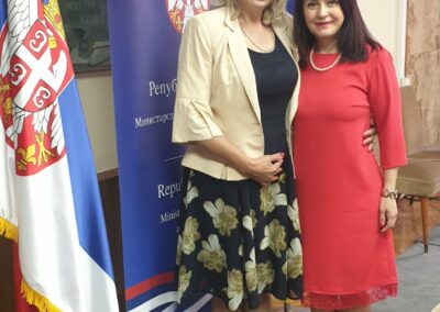 Рада Дивац и Милка Миловановиц Минић